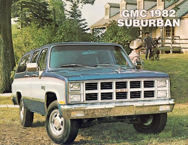 1982 GMC Suburban Foldout Page 2